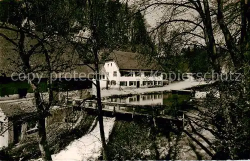 AK / Ansichtskarte 73797648 Wimsen Gasthaus zur Friedrichshoehle Wimsen