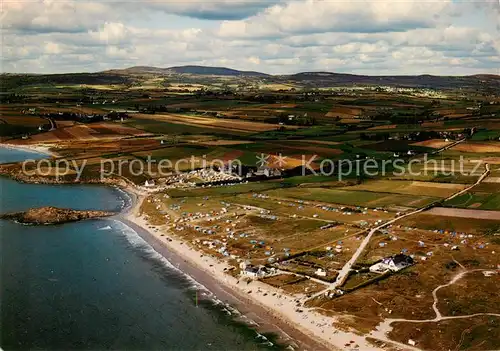 AK / Ansichtskarte Douarnenez_29_Finistere Camping Ty Anquer Plage Vue aerienne 