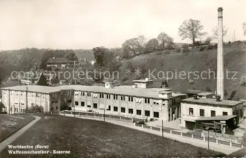 AK / Ansichtskarte Worblaufen Waffenmechniker Kaserne Militaerpost Worblaufen