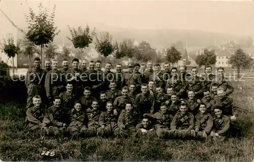 AK / Ansichtskarte Opfikon Glattbrugg_ZH Gruppenbild Offiziere 