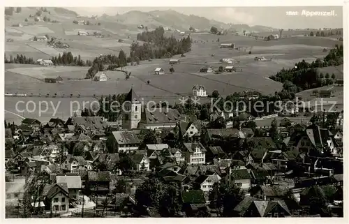 AK / Ansichtskarte Appenzell_IR Fliegeraufnahme Appenzell IR