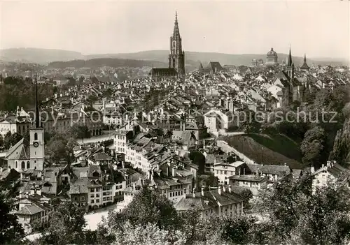 AK / Ansichtskarte Bern_BE Altstadtblick Kirche Bern_BE