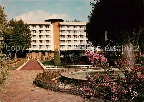 AK / Ansichtskarte Dax_40_Landes Les Jardins fleuris au fond lHotel Miradour 