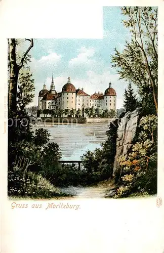 AK / Ansichtskarte 73798366 Moritzburg_Sachsen Die Moritzburg Moritzburg Sachsen