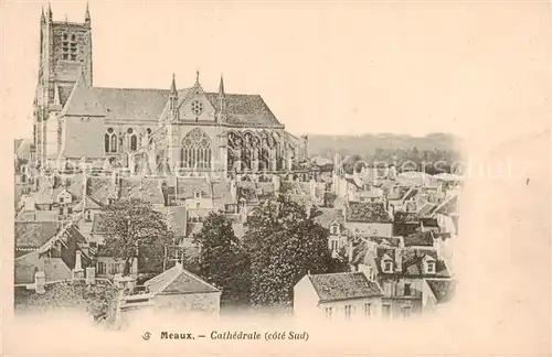 AK / Ansichtskarte 13798659 Meaux_77 Cathedrale 