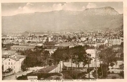 AK / Ansichtskarte 13798679 Toulon_Var Vue generale Toulon_Var