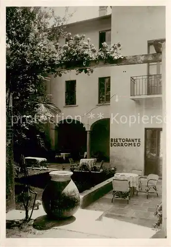 AK / Ansichtskarte Ascona_Lago_Maggiore_TI Ristorante Borromeo 