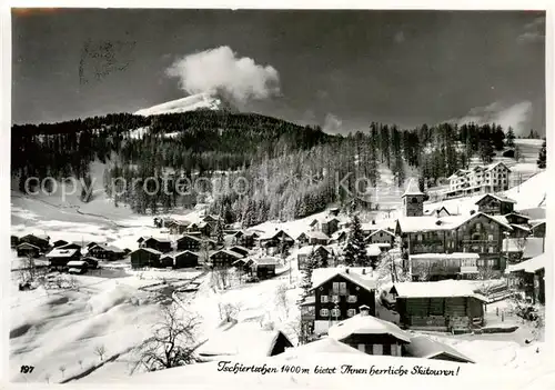 AK / Ansichtskarte Tschiertschen_GR Wintersportort Alpen 