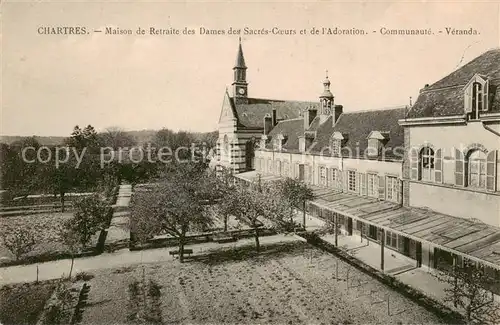 AK / Ansichtskarte Chartres_28 Maison de Retraite des Dames des Sacres Coeur et de lAdoration Communaute Veranda 