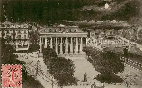 AK / Ansichtskarte Nantes_44 La Bourse et les Quais de la Loire 