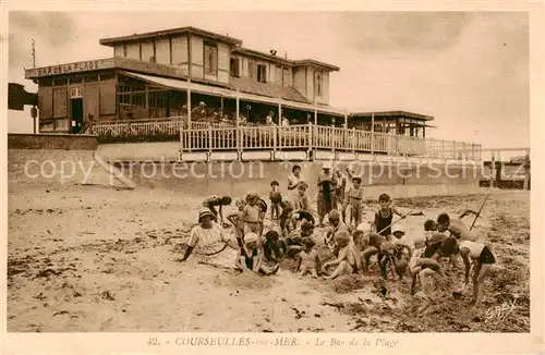 AK / Ansichtskarte Courseulles sur Mer_14_Calvados Le Bar de la Plage 