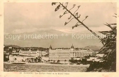 AK / Ansichtskarte Cannes_06 Le Carlton Hotel et le Grand Hotel 