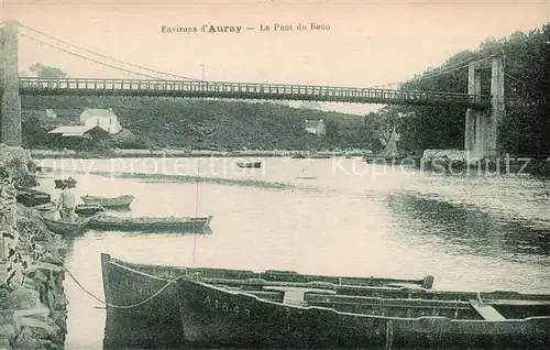 AK / Ansichtskarte Auray_56 Le Pont du Bouo 