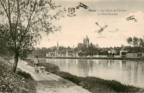 AK / Ansichtskarte Sens_89 Les bords de l Yonne Petit Hameau 