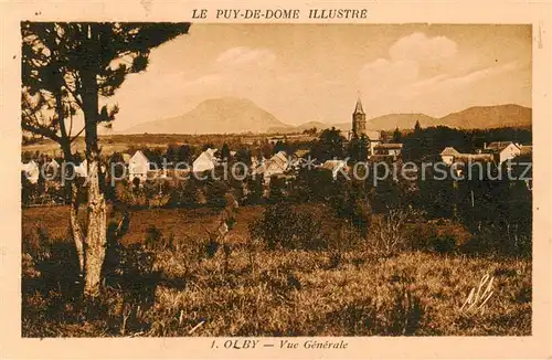 AK / Ansichtskarte Olby_63_Puy de Dome Vue generale 