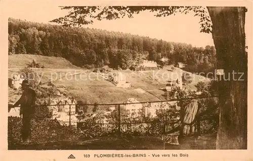 AK / Ansichtskarte Plombieres les Bains_Vosges Vue vers les Bois Plombieres les Bains