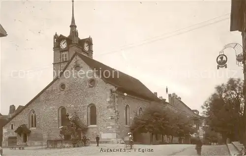 AK / Ansichtskarte Avenches Eglise Kirche Avenches