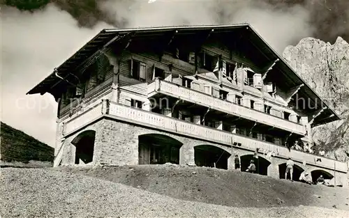 AK / Ansichtskarte Obersattel_Im_Fang_FR Chalet du Soldat de Fribourg 