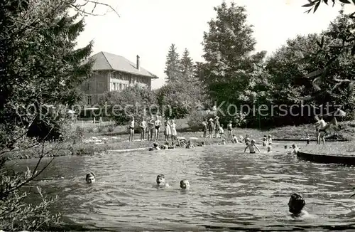 AK / Ansichtskarte Wattenwil_BE Ferienheim Staffelalp Waldbad 