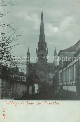 AK / Ansichtskarte 73800029 Nivelles_Belgie Collegiale Jean de Nivelles 