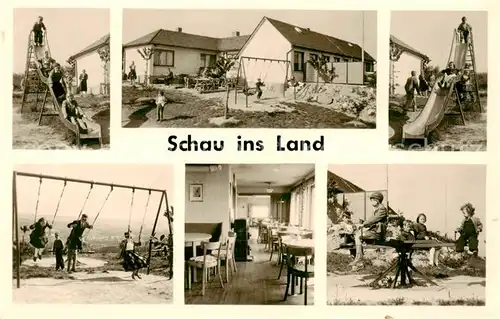 AK / Ansichtskarte 73800073 Simberg_Wetzlar Rasthaus Schau ins Land Kinderspielplaetze Gastraum  