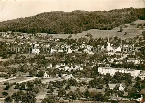 AK / Ansichtskarte Sirnach Ansicht mit Katholischer Kirche Sirnach