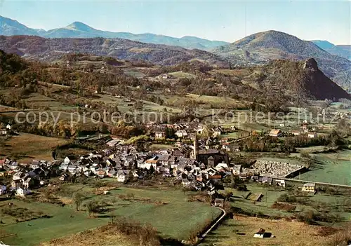 AK / Ansichtskarte Massat_09_Arriege Vue generale aerienne 