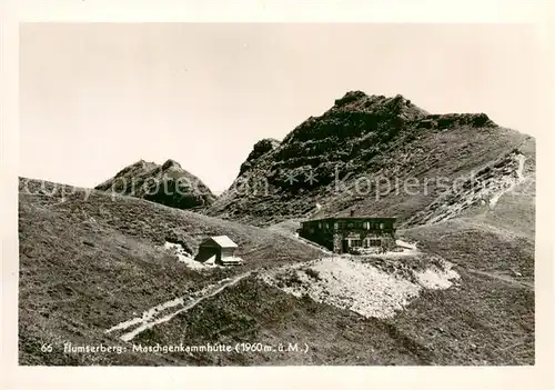 AK / Ansichtskarte Flumserberg_SG Maschgenkammhuette 