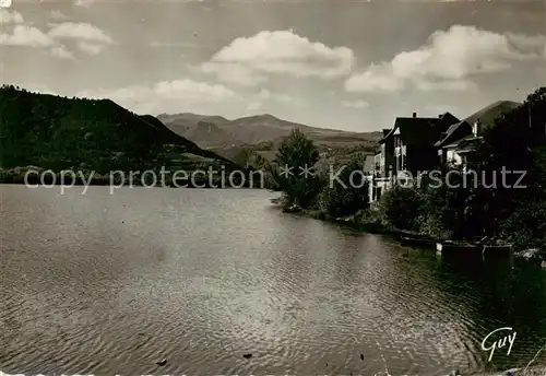 AK / Ansichtskarte Murols_12 Les bords du lac Chambon A lhorizon massif du Suncy 