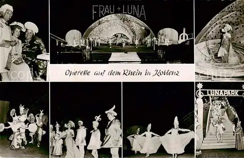 AK / Ansichtskarte 73800492 Koblenz__Rhein Operette Frau Luna auf dem Rhein Details 