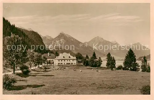 AK / Ansichtskarte 73800738 Weisshaus_Tirol Gasthaus Weisshaus Panorama Weisshaus Tirol