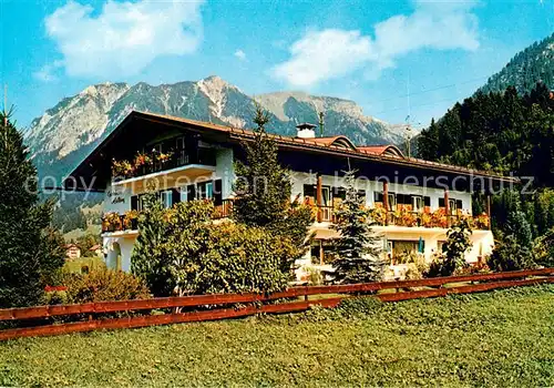 AK / Ansichtskarte 73800936 Oberstdorf Gaestehaus Hoelting garni Oberstdorf