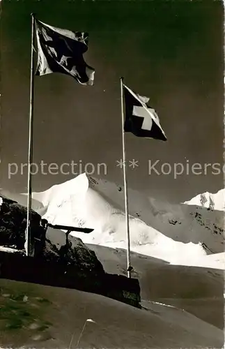 AK / Ansichtskarte Bluemlisalphuette_2840_Kandersteg_BE mit Weisser Frau 