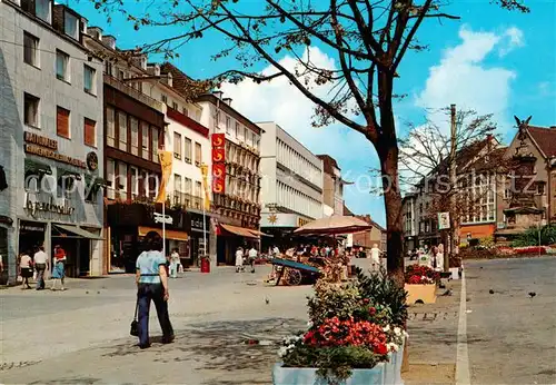 AK / Ansichtskarte 73801165 Siegburg Fussgaengerzone am Markt Siegburg