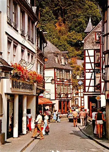 AK / Ansichtskarte 73801311 Monschau Motiv Altstadt Fachwerkhaeuser Monschau