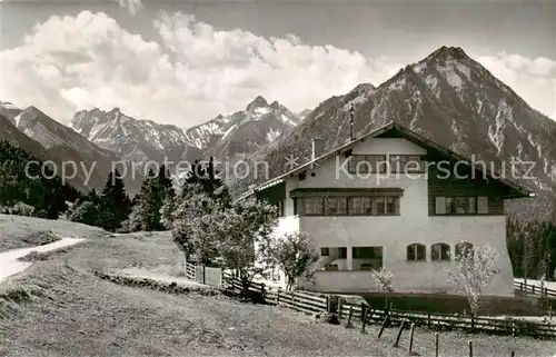 AK / Ansichtskarte 73801449 Oberstdorf Christl Freizeit und Bibelheim Oberstdorf