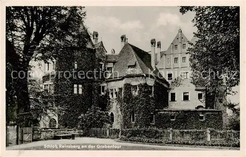 AK / Ansichtskarte 73801581 Reinsberg_Freiberg Schloss Reinsberg an der Grabentour Reinsberg Freiberg