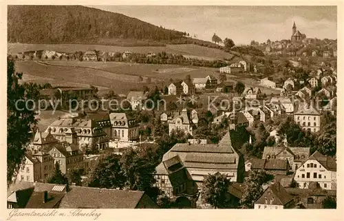 AK / Ansichtskarte 73801662 Oberschlema_Erzgebirge Panorama Oberschlema_Erzgebirge