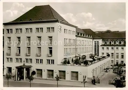 AK / Ansichtskarte 73801781 Oberschlema_Erzgebirge Radiumbad Kurhaus mit Kurhotel Oberschlema_Erzgebirge