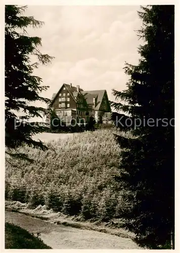 AK / Ansichtskarte 73801812 Baerenburg_Sachsen Berghotel Friedrichshoehe Baerenburg Sachsen