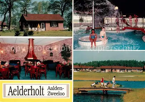 AK / Ansichtskarte 73801862 Aalden_NL AEGOn Vakantiepark Aelderholt Hallenbad Golf Gastraum 