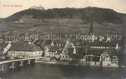 AK / Ansichtskarte Stein_Rhein_SH Panorama 