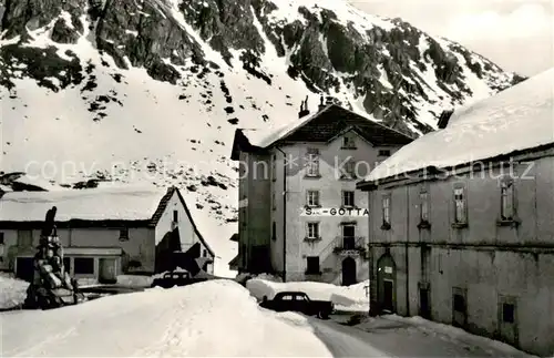 AK / Ansichtskarte San_Gottardo_St_Gotthard_TI Ospizio sulla Strada del San Gottardo 