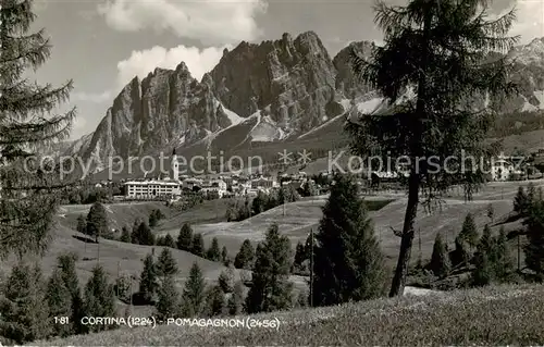 AK / Ansichtskarte 73802338 Cortina_d_Ampezzo Pomagnon Cortina_d_Ampezzo