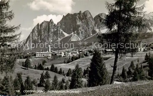 AK / Ansichtskarte 73802341 Cortina_d_Ampezzo Pomagagnon Cortina_d_Ampezzo