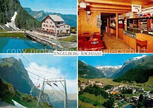 AK / Ansichtskarte 73802687 Sessellift_Chairlift_Telesiege Engelberg Jochpass 