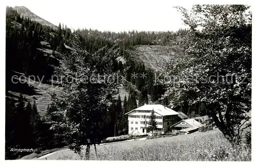 AK / Ansichtskarte 73802969 Almagmach_Immenstadt_Allgaeu Panorama 