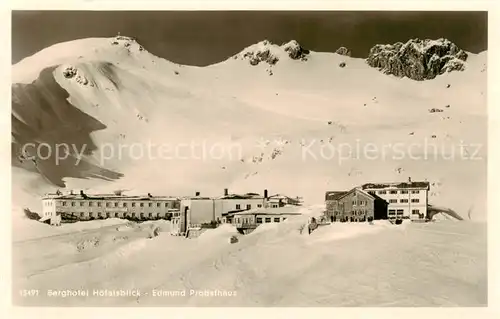 AK / Ansichtskarte 73802985 Oberstdorf Nebelhorngruppe Edmund Probst Haus  Berghotel Hoefatsblick Oberstdorf