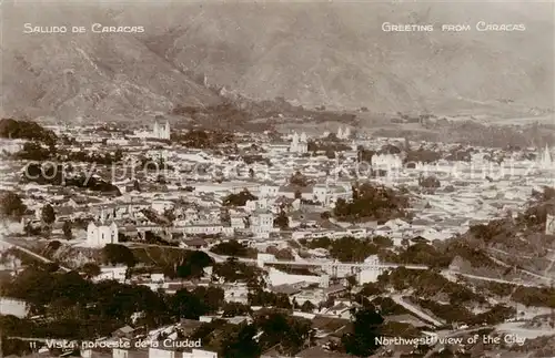 AK / Ansichtskarte 73803240 Caracas_Venezuela Northwest view of the City 