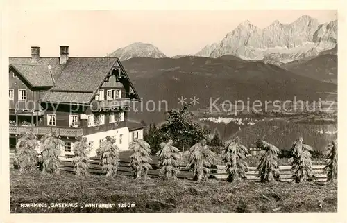 AK / Ansichtskarte 73803333 Rohrmoos_Allgaeu_Bayern Gasthaus Winterer 